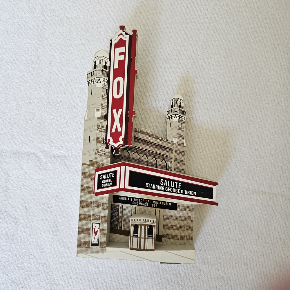 Fox Theatre Atlanta GA Miniature Building Landmark Shelf Sitter